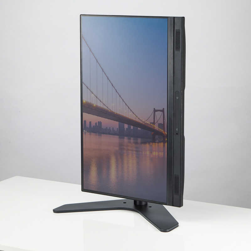 サンワサプライ 卓上モニタースタンド(回転・高さ調整付き) CR-LAD1110BK サンワサプライ 卓上モニタースタンド(回転・高さ調整付き) CR-LAD1110BK