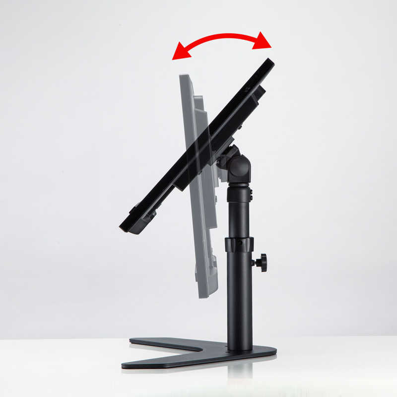 サンワサプライ 卓上モニタースタンド(回転・高さ調整付き) CR-LAD1110BK サンワサプライ 卓上モニタースタンド(回転・高さ調整付き) CR-LAD1110BK