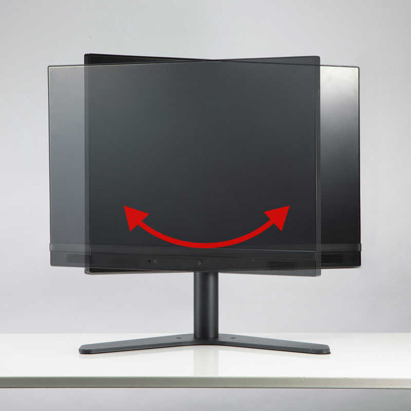 サンワサプライ 卓上モニタースタンド(回転・高さ調整付き) CR-LAD1110BK サンワサプライ 卓上モニタースタンド(回転・高さ調整付き) CR-LAD1110BK