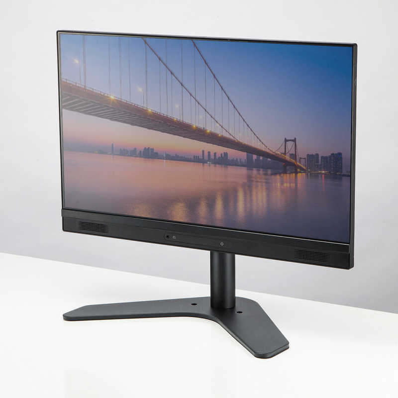 サンワサプライ 卓上モニタースタンド(回転・高さ調整付き) CR-LAD1110BK サンワサプライ 卓上モニタースタンド(回転・高さ調整付き) CR-LAD1110BK