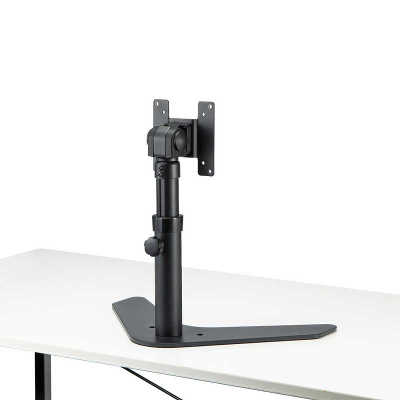 サンワサプライ 卓上モニタースタンド(回転・高さ調整付き) CR-LAD1110BK サンワサプライ 卓上モニタースタンド(回転・高さ調整付き) CR-LAD1110BK