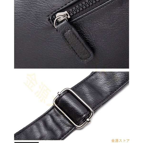 ショルダーバッグ ビジネス PU 斜め掛け メンズ 軽量 レザー 男女兼用
