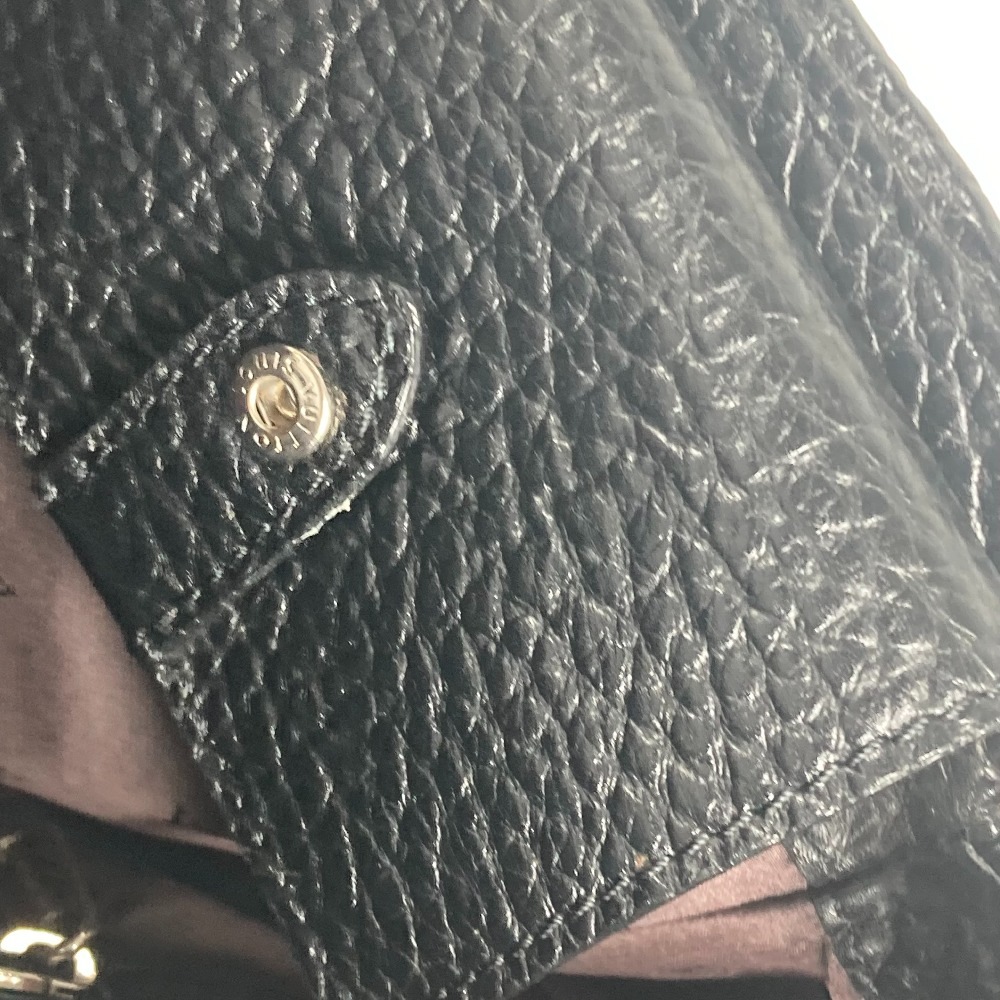 ショルダーバッグ M95247 カバウィスラー ハンドバッグ カバン 肩掛け 縦型 ハラコ ブラック