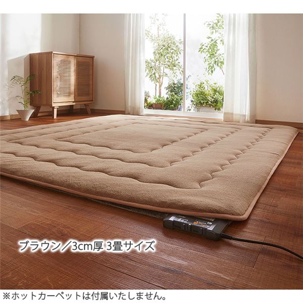 ds-2335301 2畳サイズ ... : 家具・インテリア : ラグマット/絨毯 3cm厚 得価安い