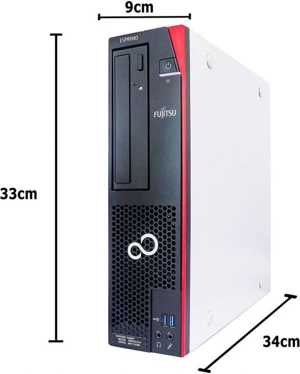 外付けWebカメラセットD588 PC Windows10 新品HDD:1TB 新品メモリー:8GB