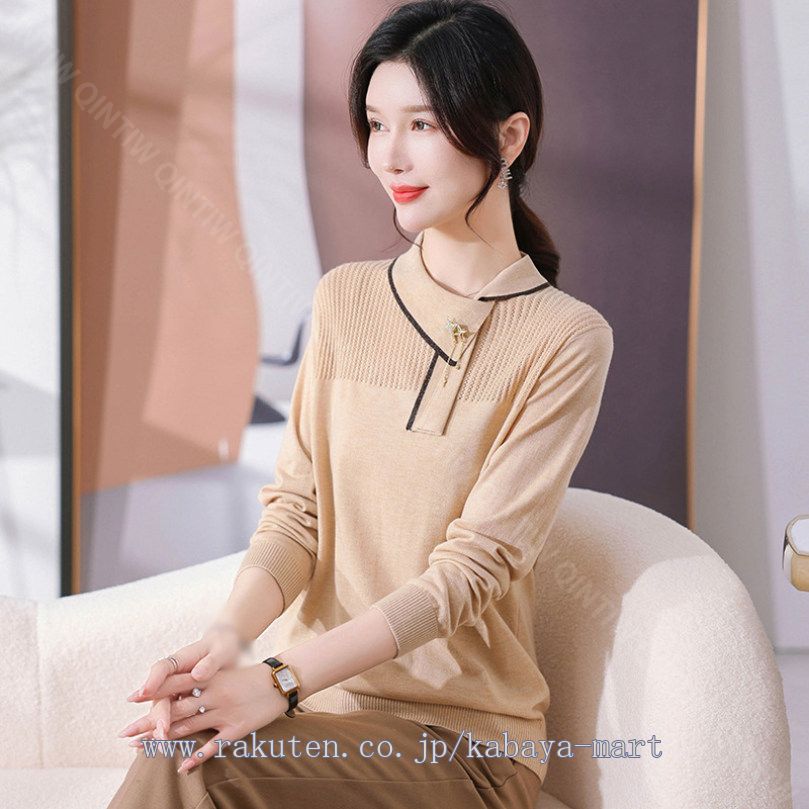 クーポン リブニット セーター ハイネック 長袖 暖かい 細見え トップス チュニック レディース ニット インナー タートルネック 薄手 大きいサイズ 可愛い 上品 Tシャツ おしゃれ オフィス 着