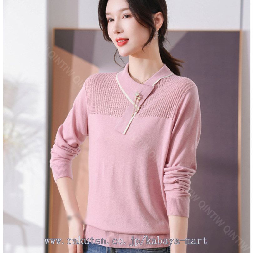 クーポン リブニット セーター ハイネック 長袖 暖かい 細見え トップス チュニック レディース ニット インナー タートルネック 薄手 大きいサイズ 可愛い 上品 Tシャツ おしゃれ オフィス 着
