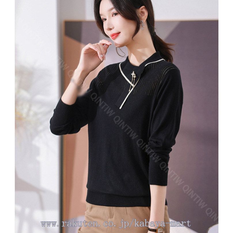 クーポン リブニット セーター ハイネック 長袖 暖かい 細見え トップス チュニック レディース ニット インナー タートルネック 薄手 大きいサイズ 可愛い 上品 Tシャツ おしゃれ オフィス 着