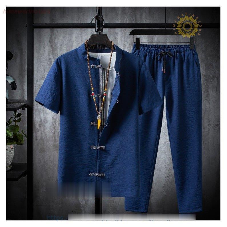 【本日のイベント】セットアップ メンズ 夏 ジャージ 上下セット リネン 開襟シャツ 半袖シャツ ロングパンツ 男性 カジュアル 夏【数量限定特価中】 【本日のイベント】セットアップ メンズ 夏 ジャージ 上下セット リネン 開襟シャツ 半袖シャツ ロングパンツ 男性 カジュアル 夏【数量限定特価中】