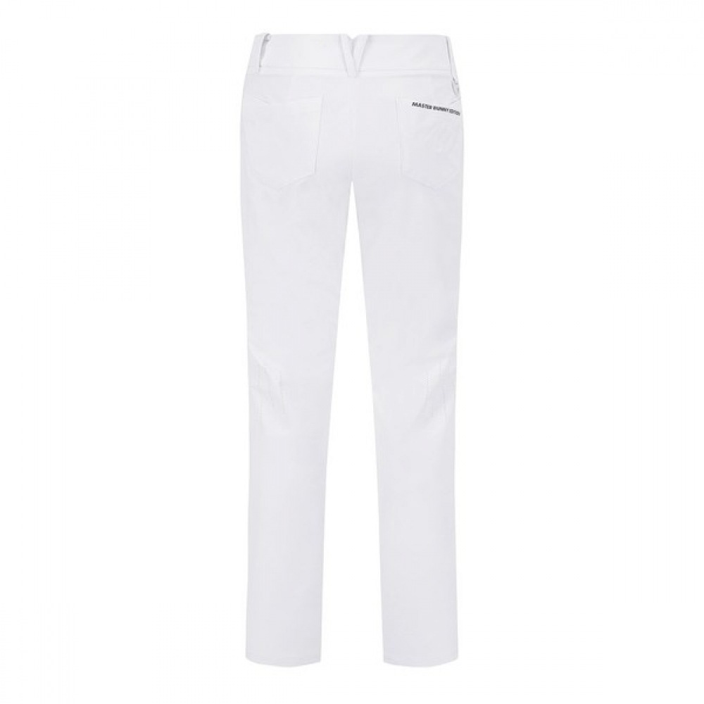 [マスターバニー] レディースシンボルベルクロアンバランスヘムパンツ