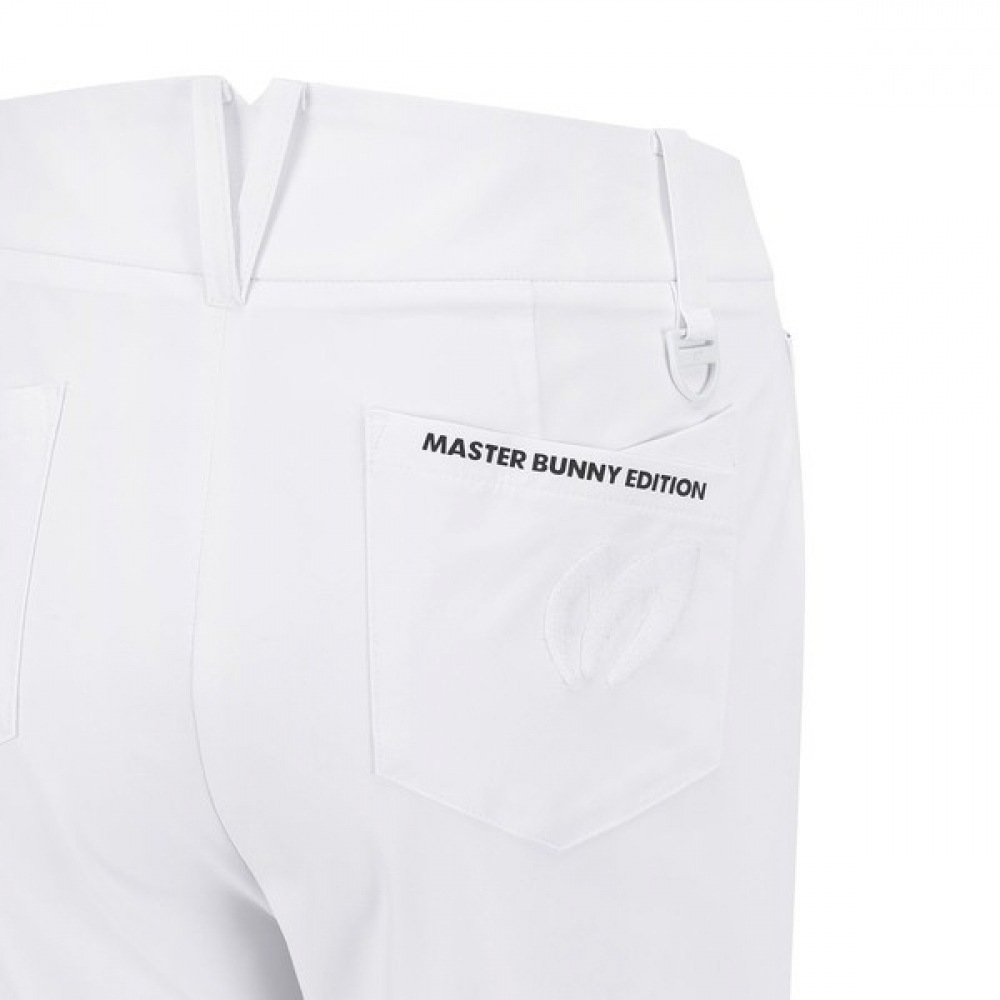 [マスターバニー] レディースシンボルベルクロアンバランスヘムパンツ