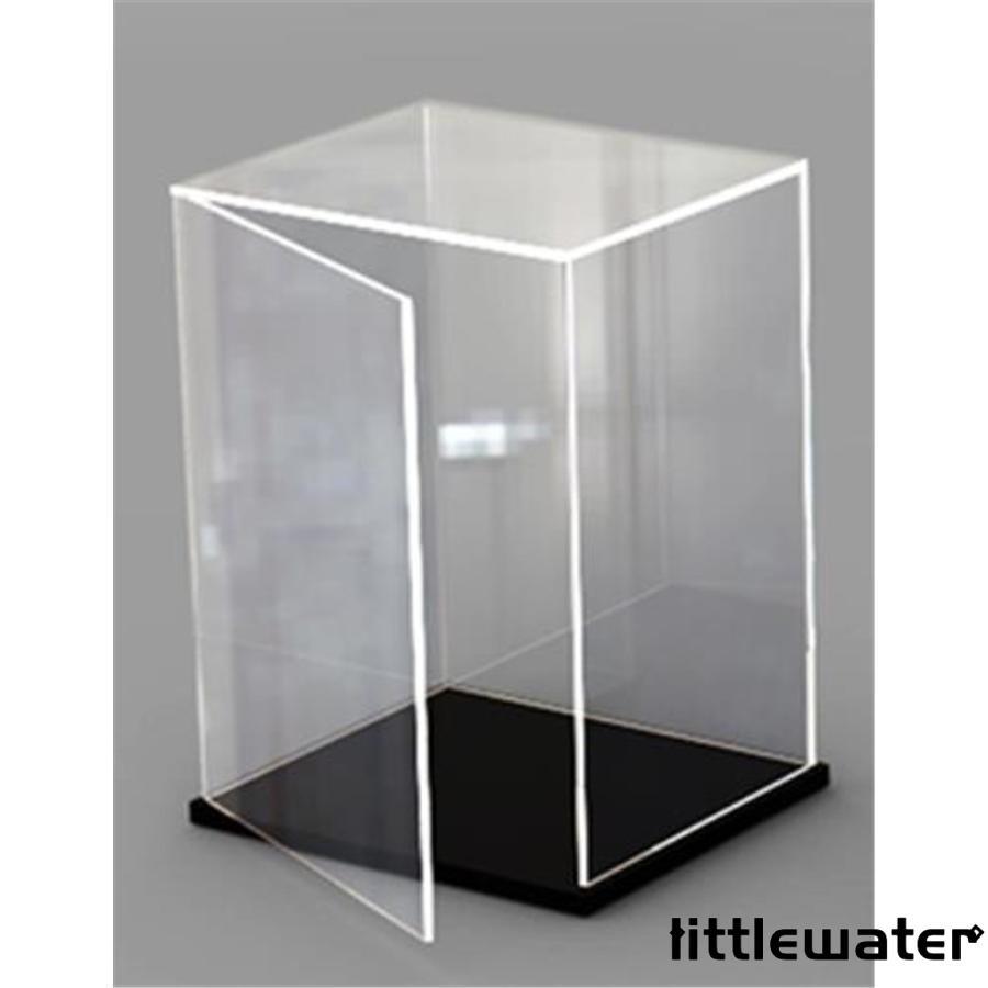 フィギュアケース コレクションケース 透明扉 扉付き 人形ケース アクリケース 大型 幅30ｘ奥行30ｘ高40cm 板厚3mm UVカット 透明収納 模型 防塵