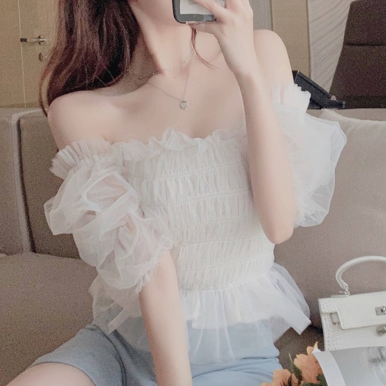 ブラウス トップス オフショルチュールシャーリングトップス レディース オフショルトップス シャーリングトップス 袖あり 半袖 肩出し オフショルダー レース シャツ チュール 無地 透け感 ブラウス トップス オフショルチュールシャーリングトップス レディース オフショルトップス シャーリングトップス 袖あり 半袖 肩出し オフショルダー レース シャツ チュール 無地 透け感