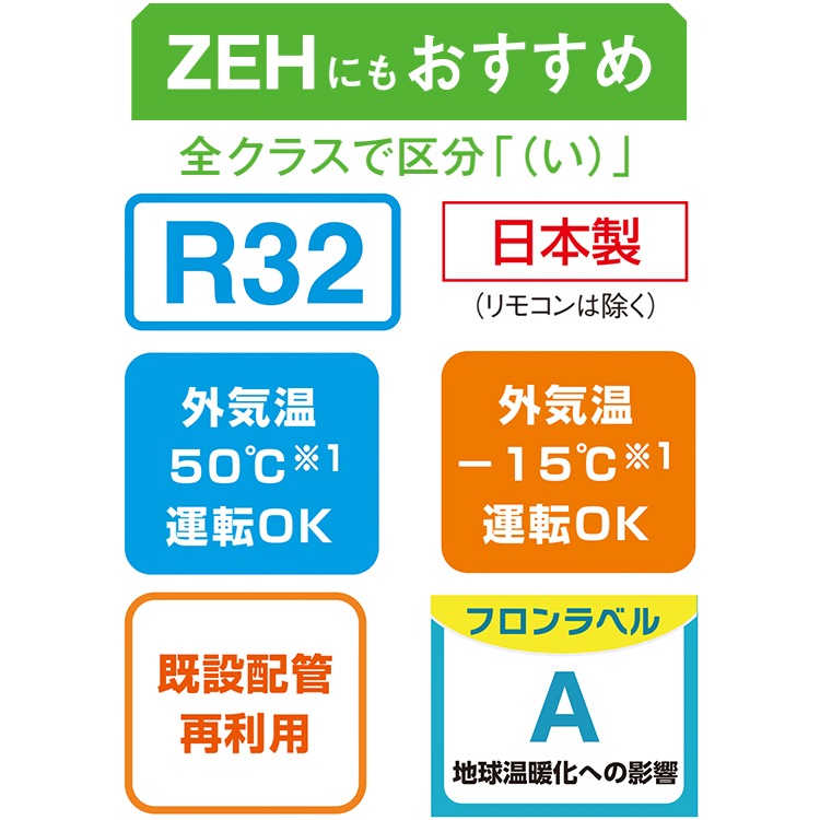 エアコン おもに6畳 GXシリーズ 2024年モデル ストリーマ空気清浄 さらら除湿 耐塩害 耐重塩害 単相100V S224ATGS-WE2