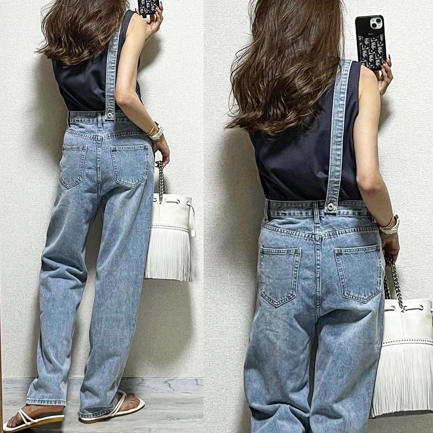 【韓国の人気爆発】 シンプルな着こなし欠かせないワンショルダーデニムサロペット 【韓国の人気爆発】 シンプルな着こなし欠かせないワンショルダーデニムサロペット