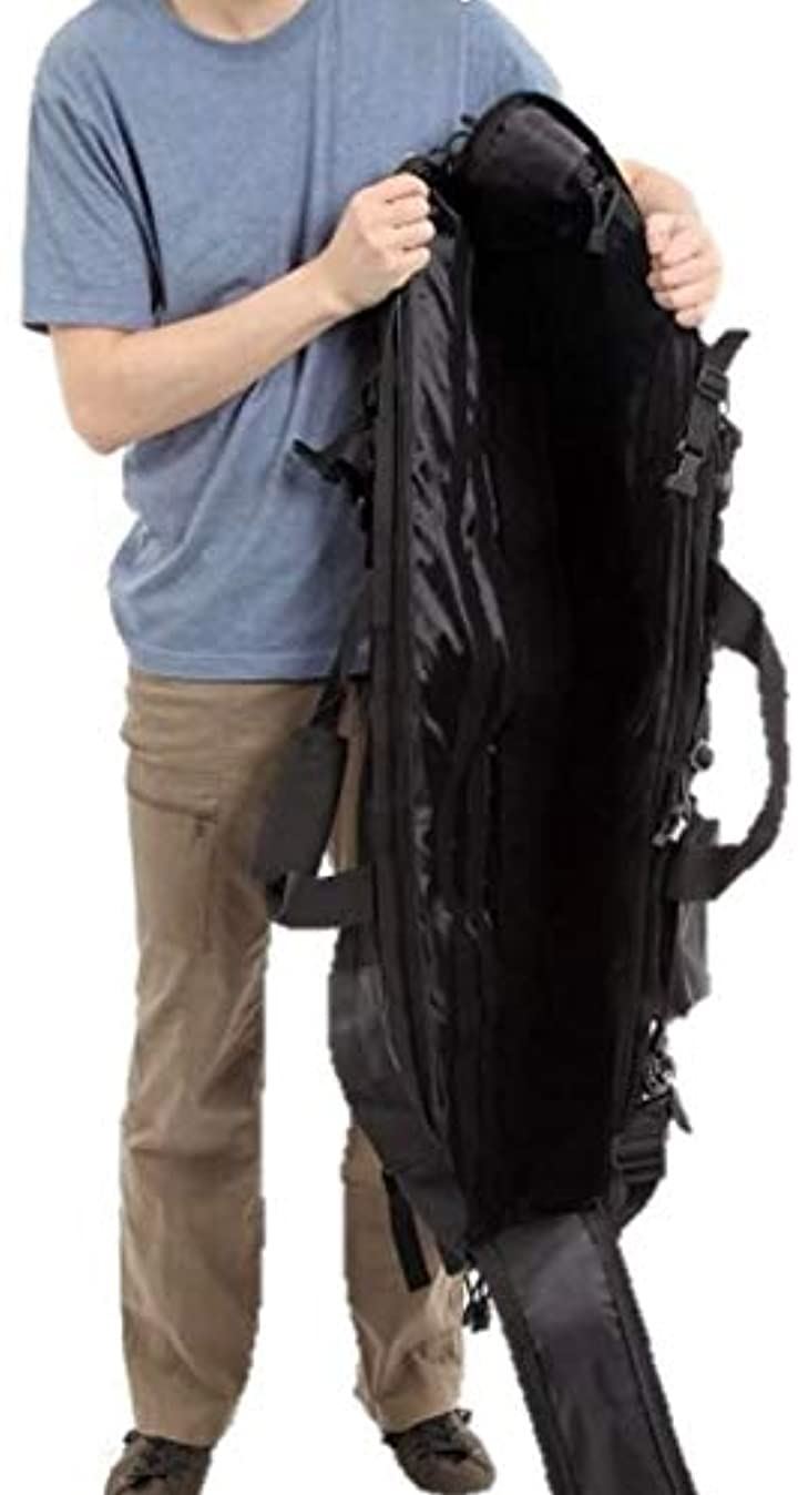 ガンケース 大容量 W100cm 2本 2丁 収納 ライフル ソフト サバゲー カメラ 三脚 釣り