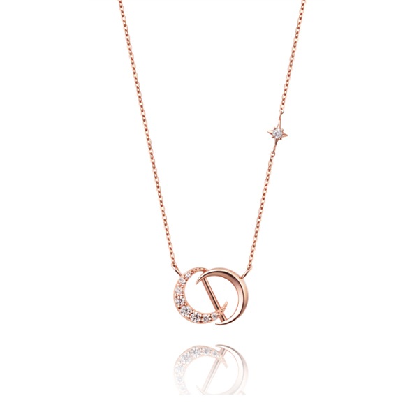 [N到着保証] [Daniels Pick!]ストーンヘンジDAL 14KネックレスT2037