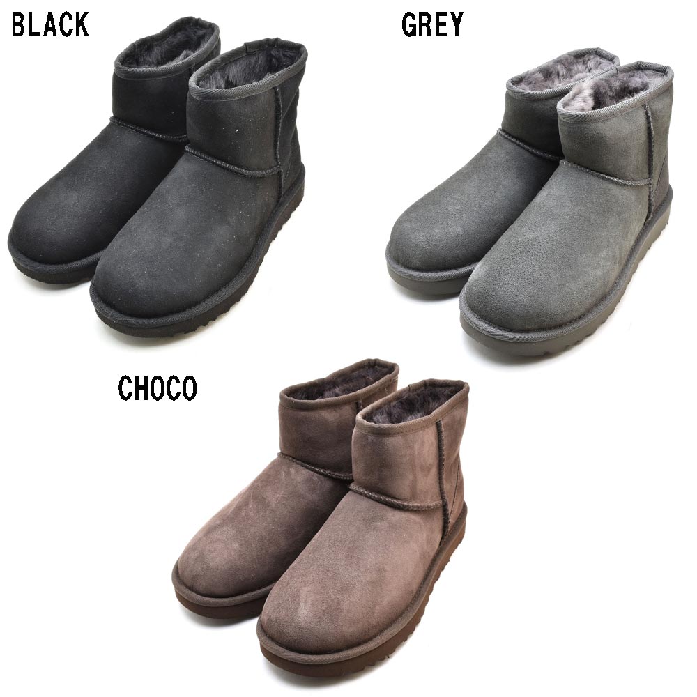 アグ UGG CLASSIC MINI II クラシック ミニ II シープスキン ボア レディース ブーツ ブラック チョコ グレー ネイビー チェスナット ピンク レディース【1016222】 アグ UGG CLASSIC MINI II クラシック ミニ II シープスキン ボア レディース ブーツ ブラック チョコ グレー ネイビー チェスナット ピンク レディース【1016222】