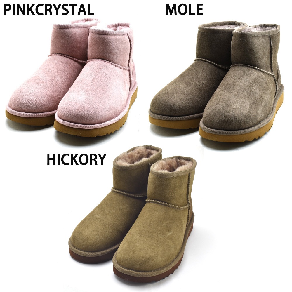 アグ UGG CLASSIC MINI II クラシック ミニ II シープスキン ボア レディース ブーツ ブラック チョコ グレー ネイビー チェスナット ピンク レディース【1016222】 アグ UGG CLASSIC MINI II クラシック ミニ II シープスキン ボア レディース ブーツ ブラック チョコ グレー ネイビー チェスナット ピンク レディース【1016222】