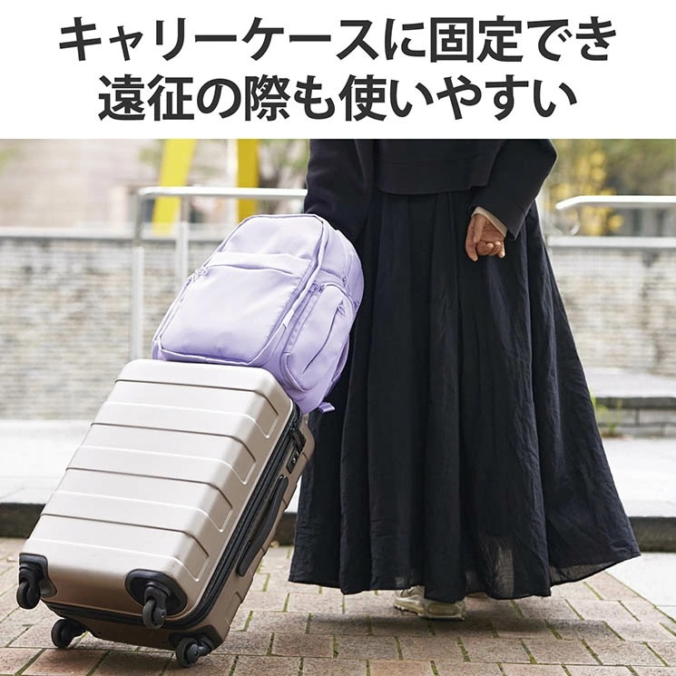 リュック バックパック 痛バッグ Mサイズ ビジネス 推し活 2Way使用 撥水加工 ショルダーバッグ付 レインカバー付属 ブラック パステルブルー パステルグリーン グレージュ パステルピ