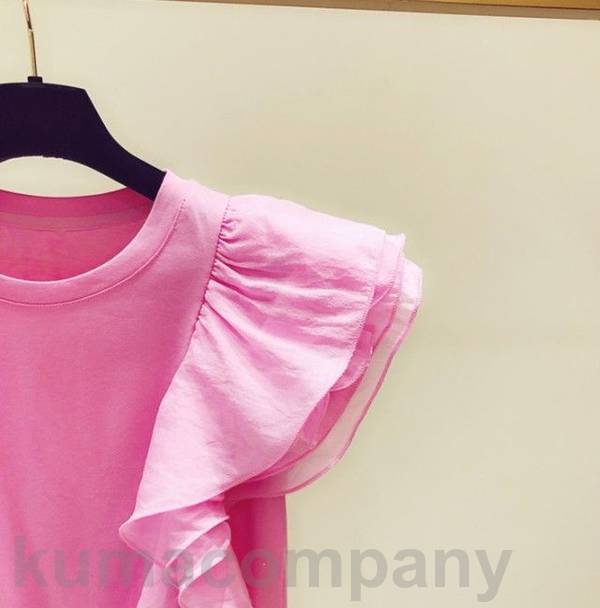 フリル トップス レディース フリル袖 半袖 フレンチスリーブ シャツ ブラウス クルーネック カットソー 大きいサイズ 白 黒 カジュアル 可愛い 韓国 ファッション 大人可愛い km フリル トップス レディース フリル袖 半袖 フレンチスリーブ シャツ ブラウス クルーネック カットソー 大きいサイズ 白 黒 カジュアル 可愛い 韓国 ファッション 大人可愛い km