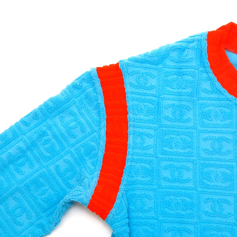 カーディガン ブルーxオレンジ eit1138 カーディガン ブルーxオレンジ eit1138