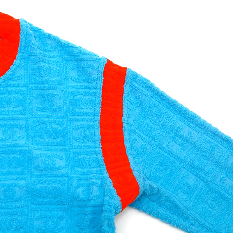 カーディガン ブルーxオレンジ eit1138 カーディガン ブルーxオレンジ eit1138