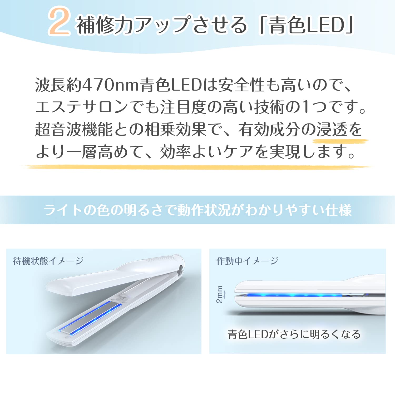 Kiboer 超音波 トリートメントアイロン ツヤ髪 浸透促進 ヘアダメージ