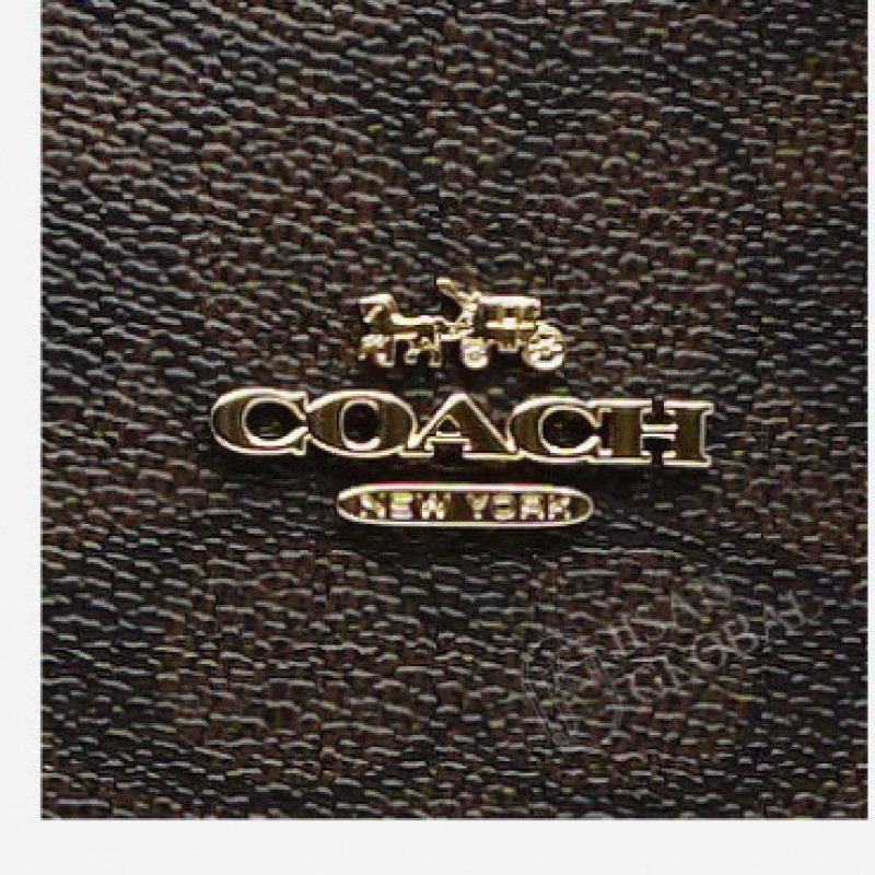 コーチシグネチャーキャンバスモリートートバッグ 25 CV965 IMXAQ