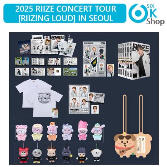 RIIZE トレカ　6種コンプ　会場　RIIZING LOUD CD 特典 preorder] 2025 RIIZE CONCERT TOUR [RIIZING LOUD]- RANDOM