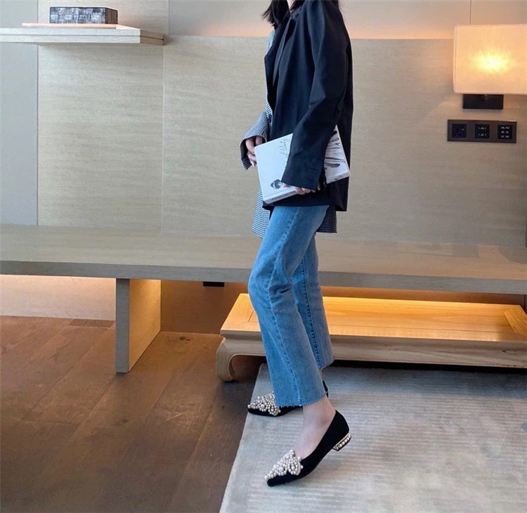 フラット ラインストーン シングルシューズ サンダル フレンチ ホロー ヤングスタイル 真珠 ローヒール コーデにオススメ早い者勝ち シックヒール ニュースタイル レトロ フラット ラインストーン シングルシューズ サンダル フレンチ ホロー ヤングスタイル 真珠 ローヒール コーデにオススメ早い者勝ち シックヒール ニュースタイル レトロ