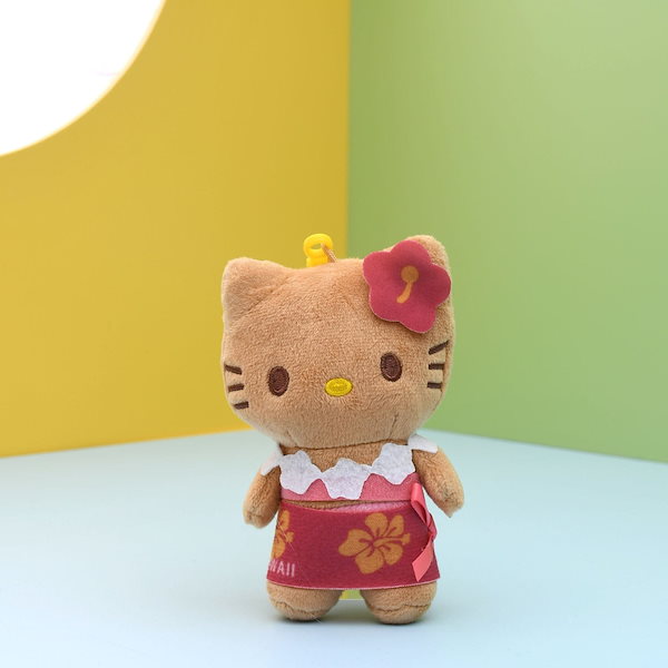 Qoo10] キティ キーホルダー Hwaiii風 人