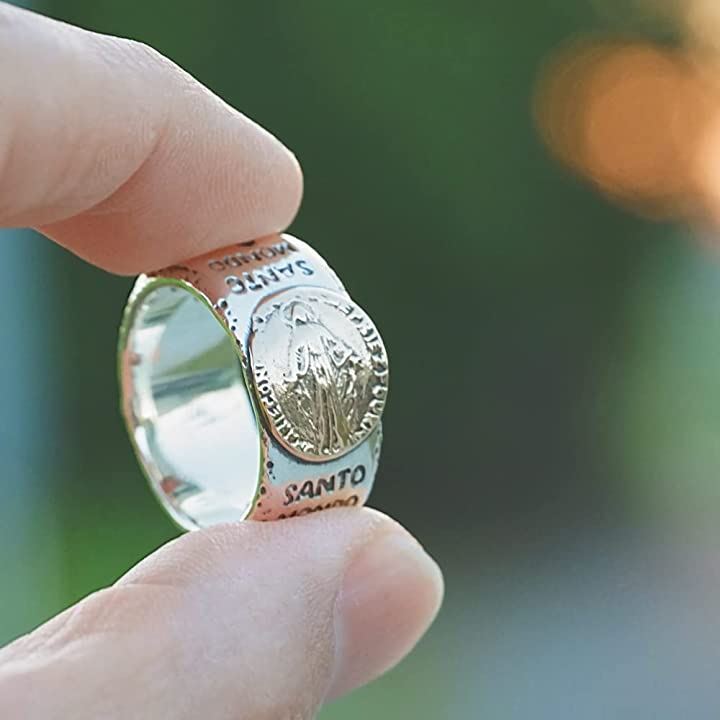 マリア クロス リング シルバー 925 指輪 スターリングシルバー 十字 メンズ レディース(シルバー, 23号) マリア クロス リング シルバー 925 指輪 スターリングシルバー 十字 メンズ レディース(シルバー, 23号)