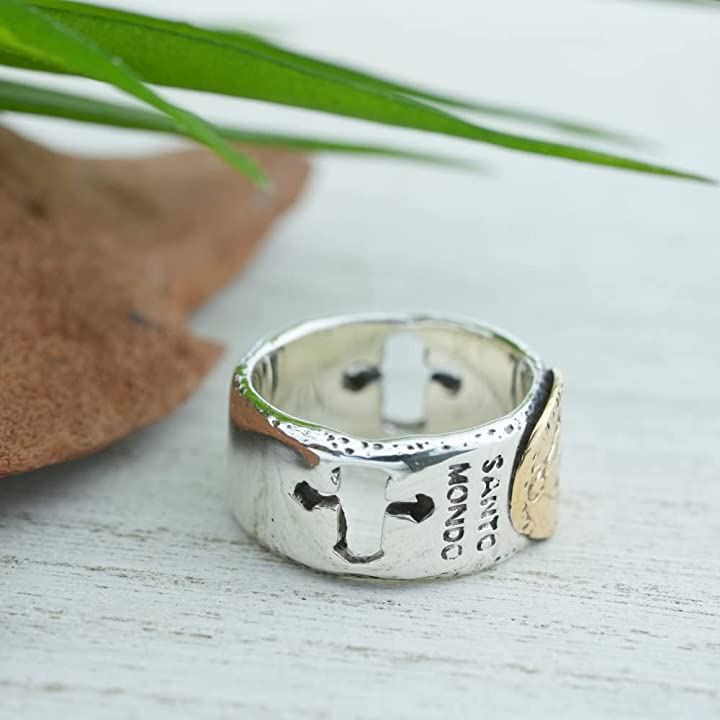 マリア クロス リング シルバー 925 指輪 スターリングシルバー 十字 メンズ レディース(シルバー, 23号) マリア クロス リング シルバー 925 指輪 スターリングシルバー 十字 メンズ レディース(シルバー, 23号)