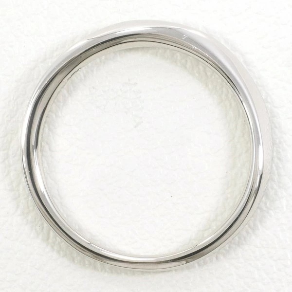 4℃ PT950 リング 指輪 6.5号 ブルーダイヤ 総重量約2.8g ジュエリー 中古