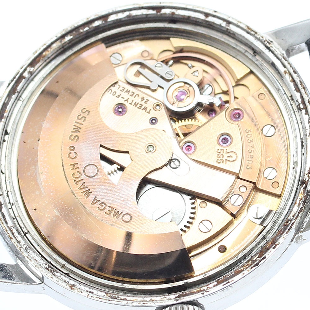 オメガ OMEGA 166.070 ジュネーブ デイト Cal.565 自動巻き メンズ _902174【中古】 オメガ OMEGA 166.070 ジュネーブ デイト Cal.565 自動巻き メンズ _902174【中古】