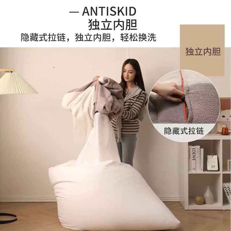 レイジーソファベッドルーム小さなソファクラウドミニソファダブル畳ドミトリーソファ