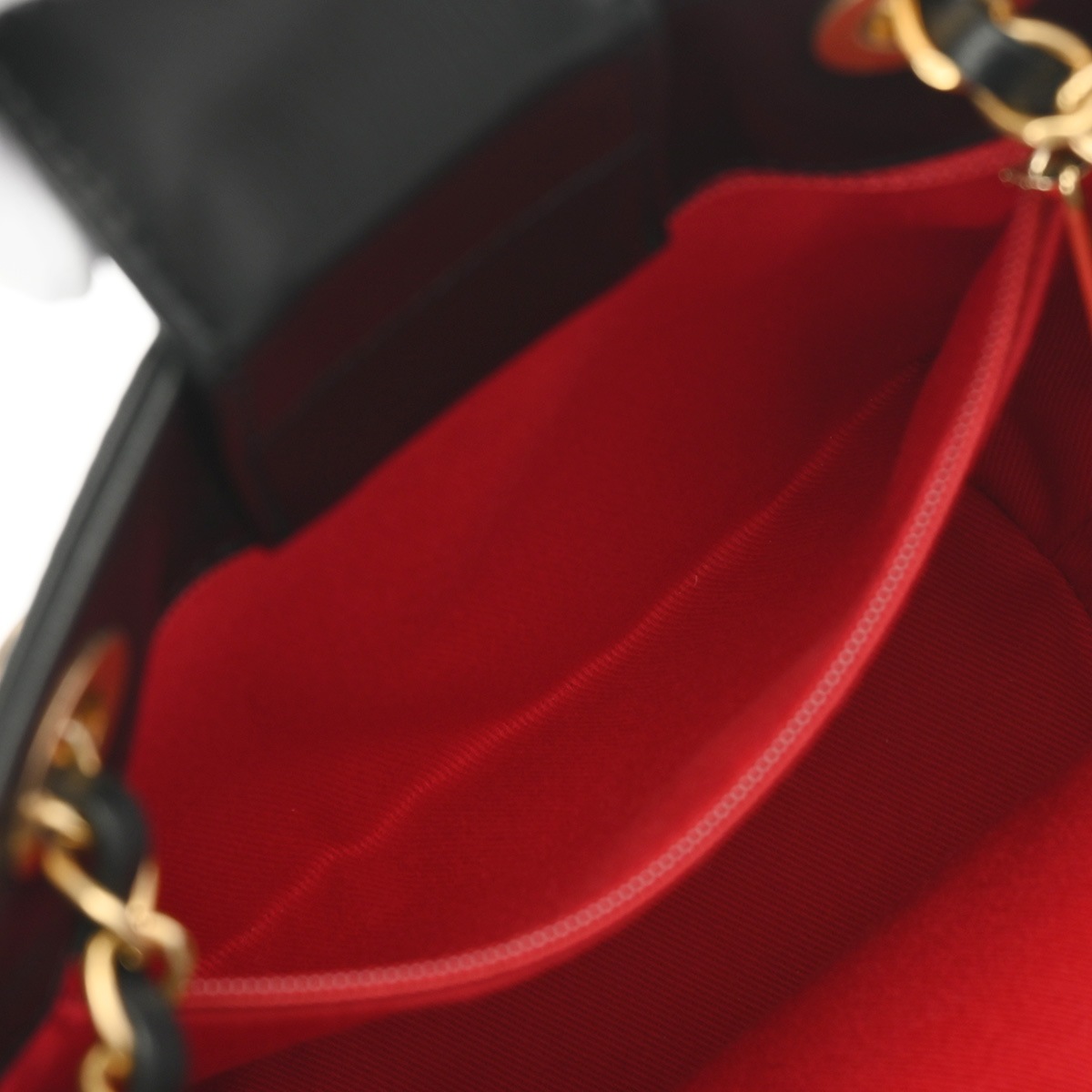 ココマーク 巾着ショルダーバッグ 黒 レディース レザー ショルダーバッグ Aランク 中古 銀蔵