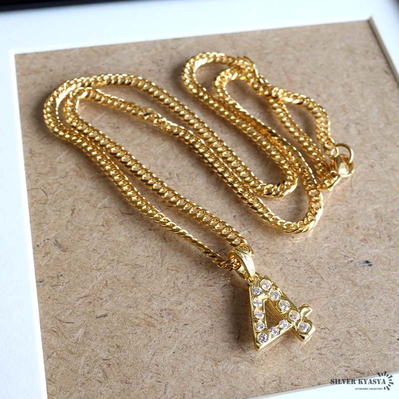 S925 ナンバーネックレス [ns224]