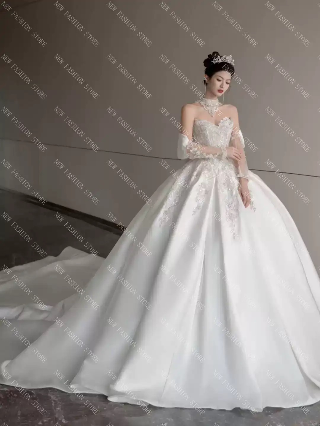 素敵★ウェディングドレス★ ウエディングドレス-65