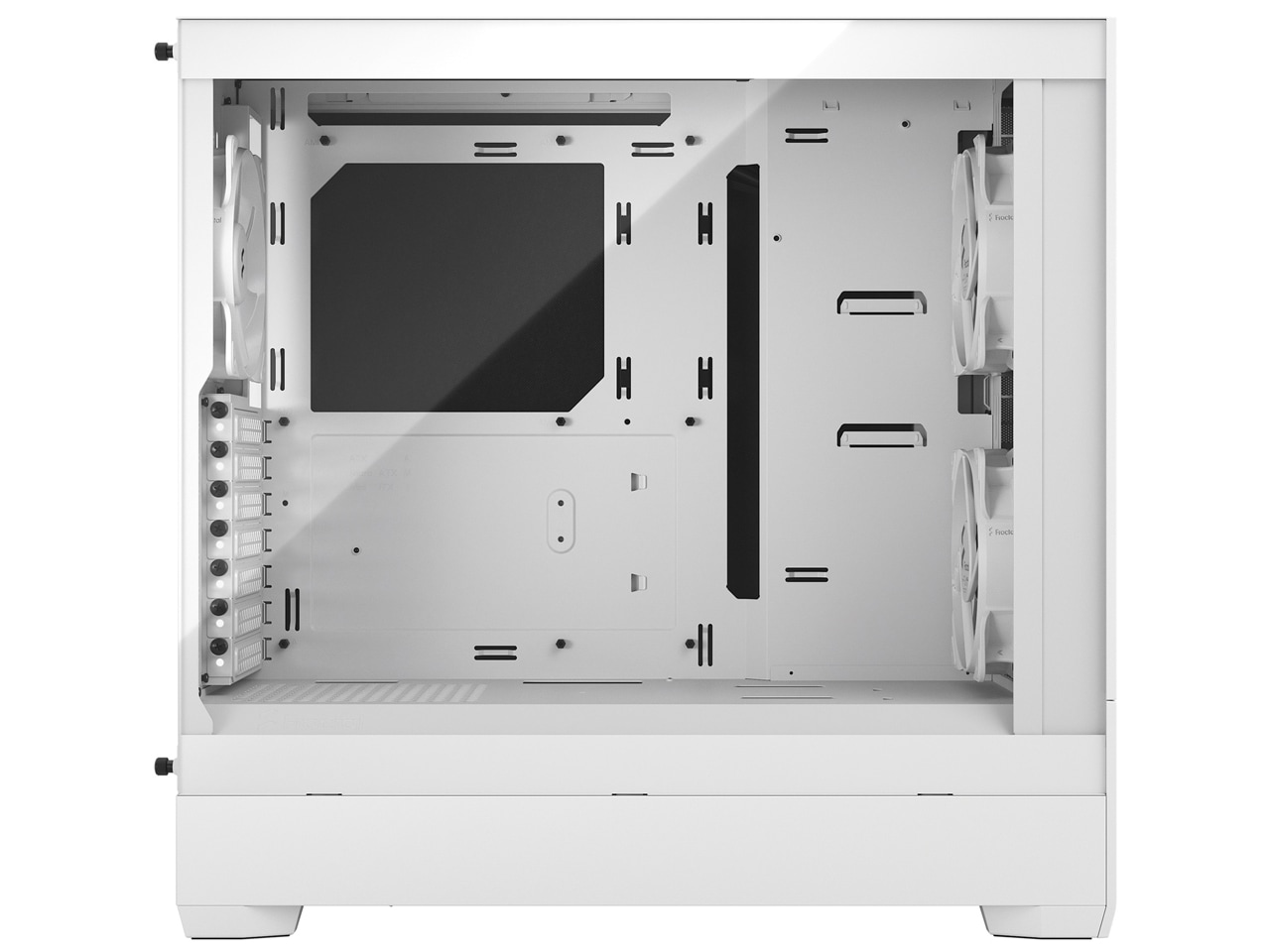 Pop Silent TG FD-C-POS1A-04 [ホワイト/クリア]PCケース [ATX /Micro ATX /Mini-ITX]