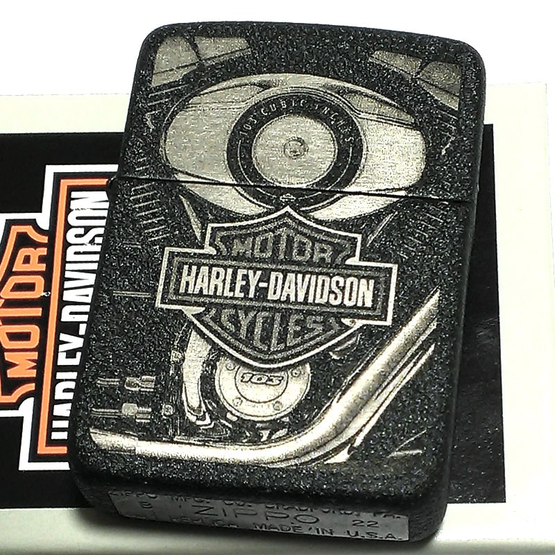 ジッポ 1941 レプリカ ハーレー ダビッドソン ZIPPO ライター ブラック クラックル仕上げ ロゴデザイン かっこいい おしゃれ メンズ プレゼント ギフト ジッポ 1941 レプリカ ハーレー ダビッドソン ZIPPO ライター ブラック クラックル仕上げ ロゴデザイン かっこいい おしゃれ メンズ プレゼント ギフト