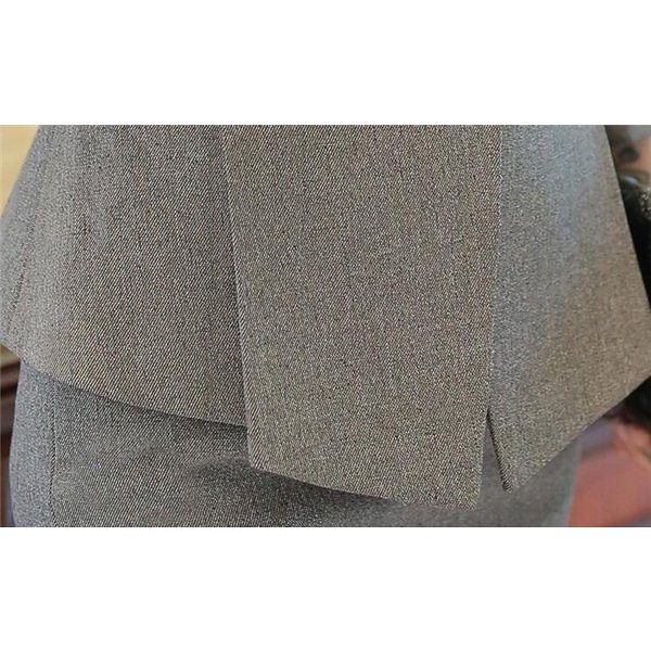 ジャケットOLタイトスカート フォーマル スーツ事務服 2点セット 弁護士　スカートスーツ 通勤 ビジネス オフィス就活 サラリーマン レディース