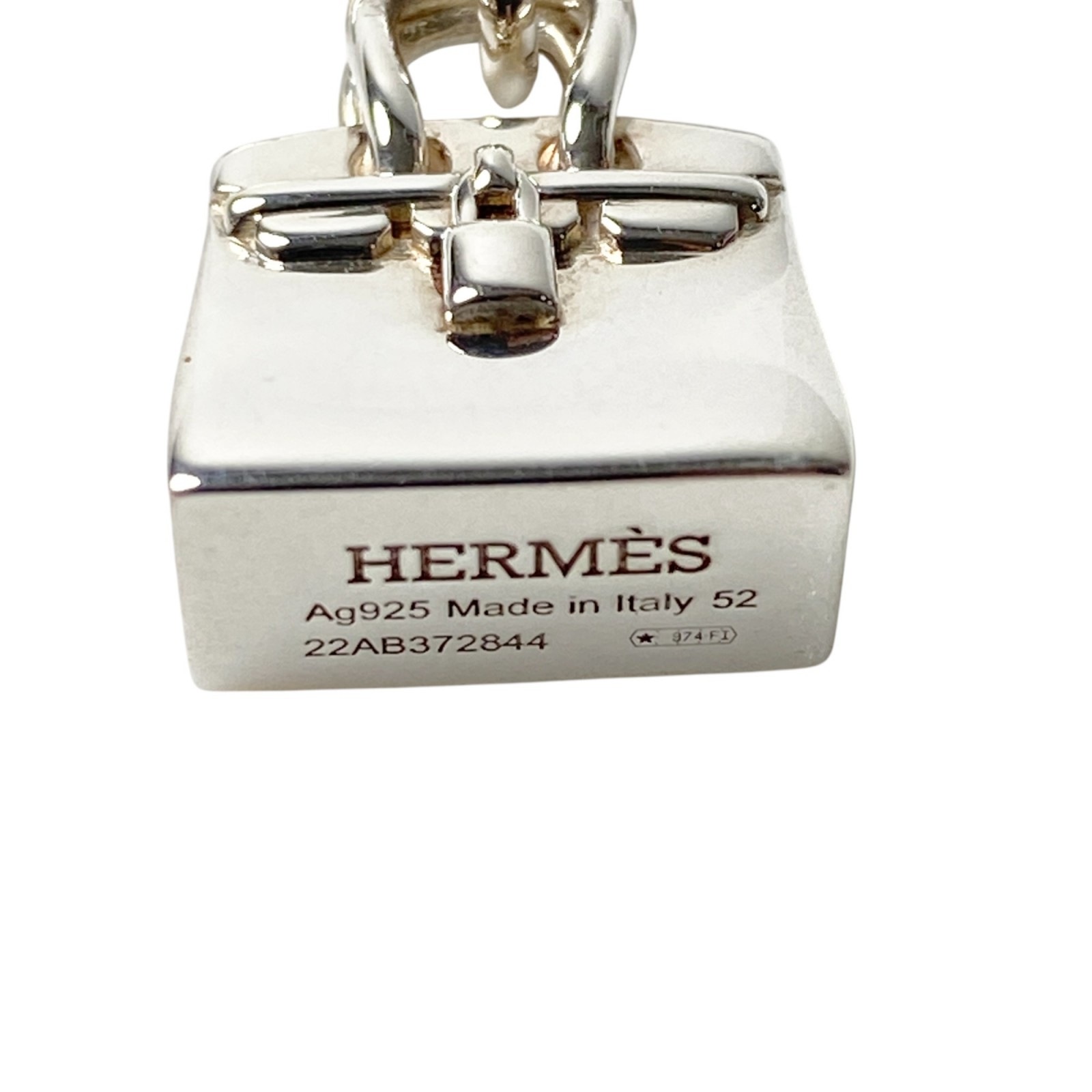 美品 エルメス HERMES レディース アミュレット ケリーモチーフ リング 美品 エルメス HERMES レディース アミュレット ケリーモチーフ リング