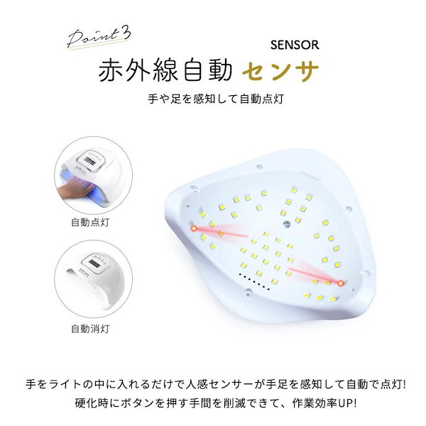 人感センサー搭載ハイパワーネイルドライヤー 短時間乾燥 人感センサー搭載ハイパワーネイルドライヤー 短時間乾燥