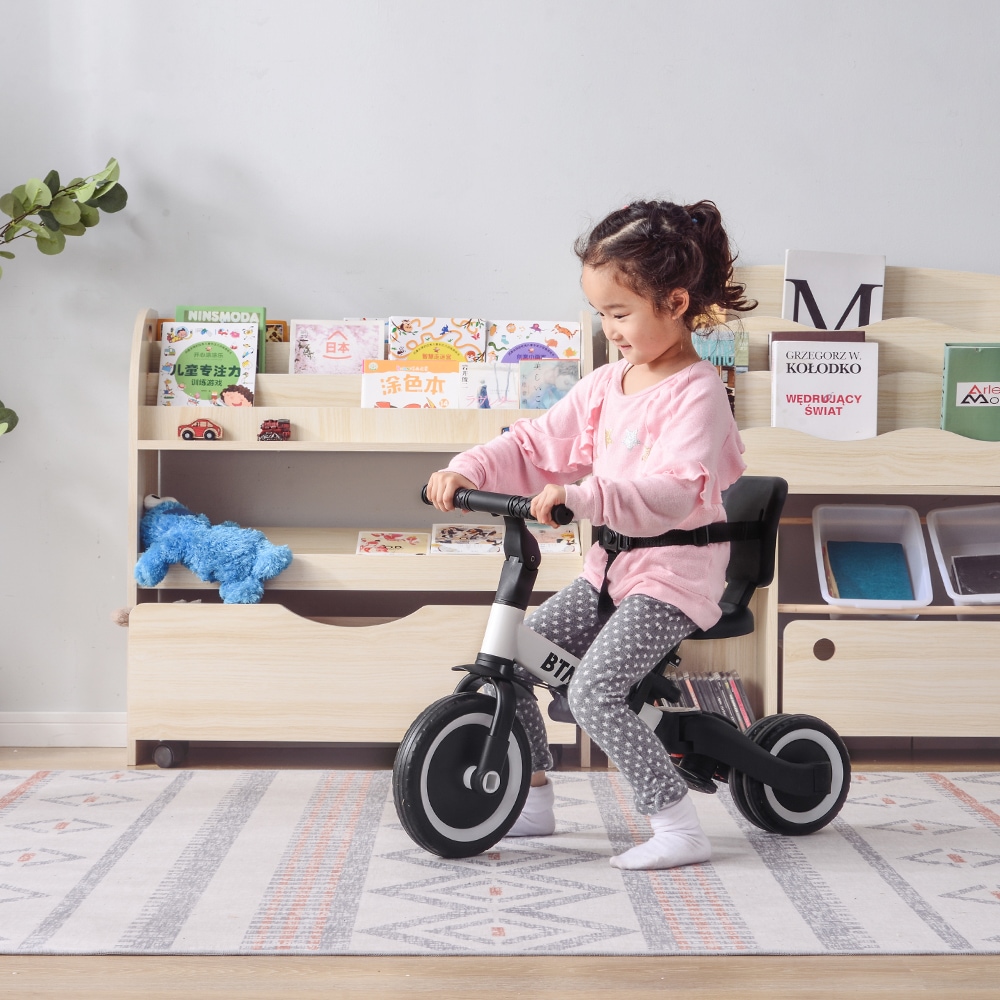 【国内急速発送】子供用三輪車4in1押し棒付き三輪車のりものおもちゃ自転車乗用玩具51 【国内急速発送】子供用三輪車4in1押し棒付き三輪車のりものおもちゃ自転車乗用玩具51