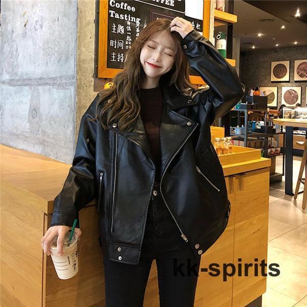 黒　牛革　レザーシングルライダースジャケット(韓国製) 楽天市場】Horn Works 本革 プロテクター付シングルライダース