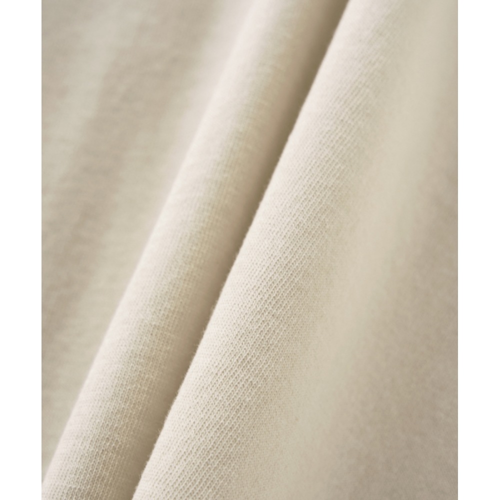 SATUR ライトウェイトカラーハーフカーディガンオートミール SATUR ライトウェイトカラーハーフカーディガンオートミール