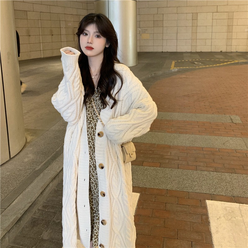 2色 トップス ニット カーディガン レディース 秋冬 春 かわいい カジュアル ゆったり 厚手 長袖 ロング丈 長袖 ボリューム袖 Vネック ワイド 前開き ケーブルニット 透け感 ホワイト ブラウ 2色 トップス ニット カーディガン レディース 秋冬 春 かわいい カジュアル ゆったり 厚手 長袖 ロング丈 長袖 ボリューム袖 Vネック ワイド 前開き ケーブルニット 透け感 ホワイト ブラウ