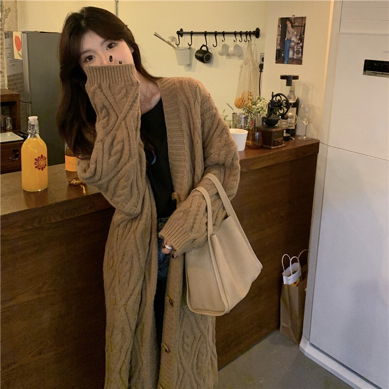 2色 トップス ニット カーディガン レディース 秋冬 春 かわいい カジュアル ゆったり 厚手 長袖 ロング丈 長袖 ボリューム袖 Vネック ワイド 前開き ケーブルニット 透け感 ホワイト ブラウ 2色 トップス ニット カーディガン レディース 秋冬 春 かわいい カジュアル ゆったり 厚手 長袖 ロング丈 長袖 ボリューム袖 Vネック ワイド 前開き ケーブルニット 透け感 ホワイト ブラウ